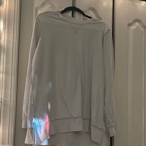Light Grey Long Sleeve Sweatshirt